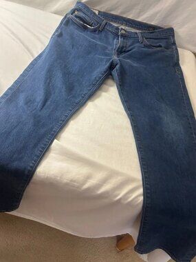 Men's Straight Jeans in Classic Blue - Comfortable Everyday Wear Ace Rivington.